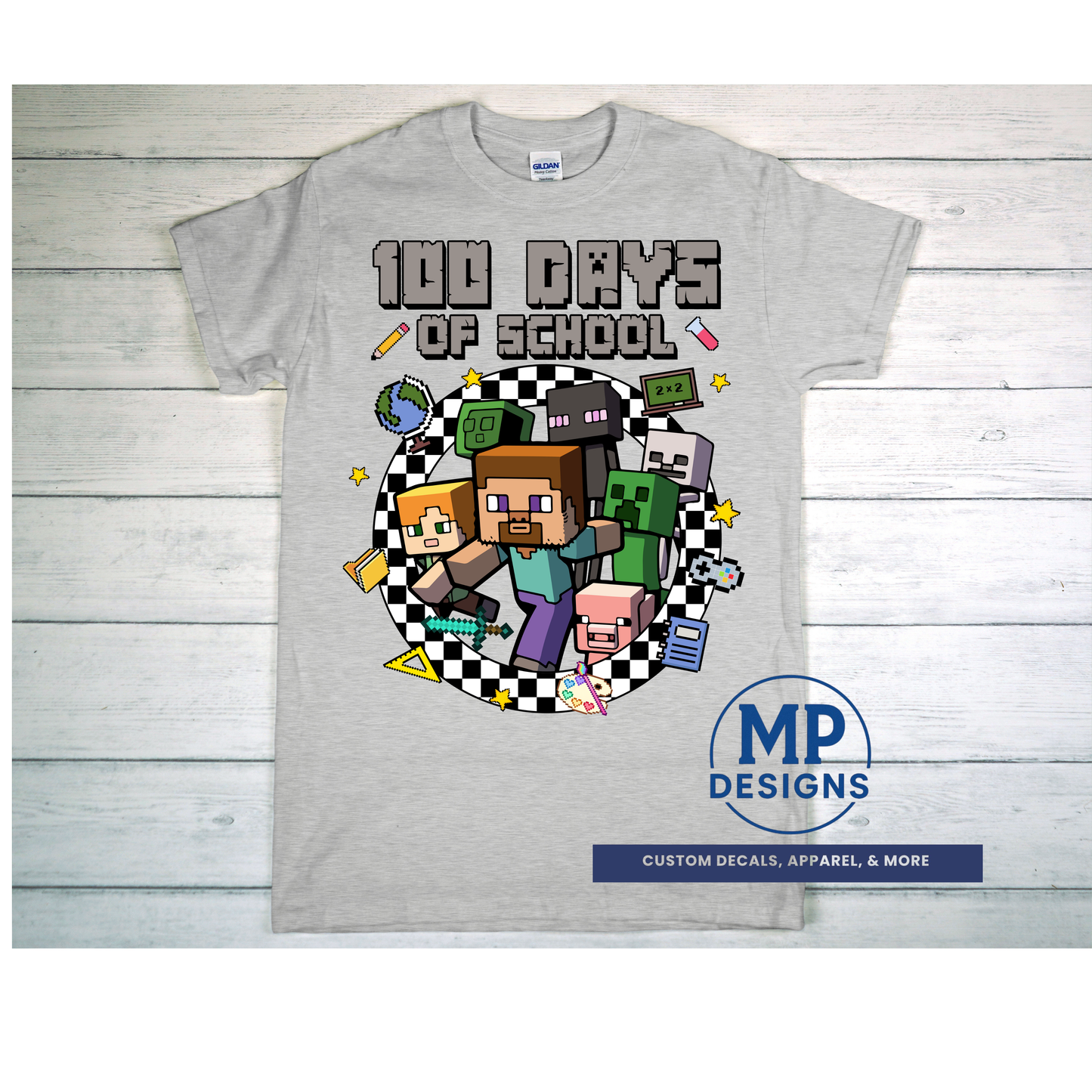 100 Days of School Minecraft