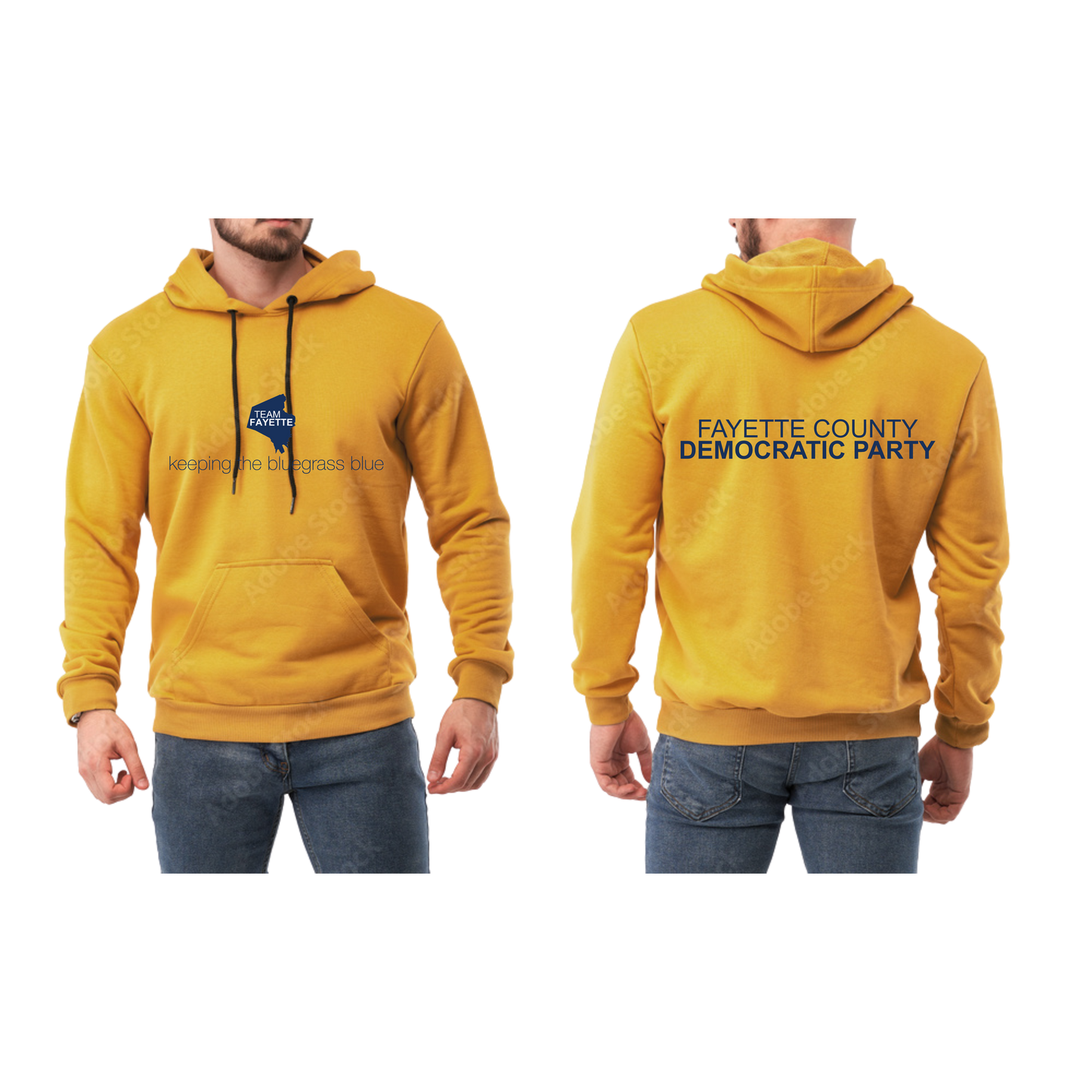 Fayette County Democratic Party Hooded Sweatshirt