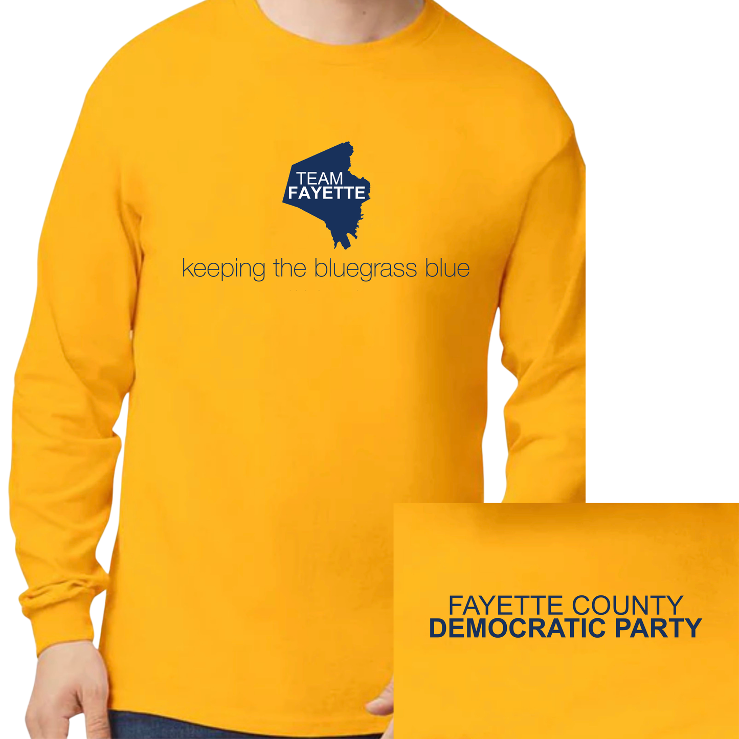 Fayette County Democratic Party Long Sleeve Shirt