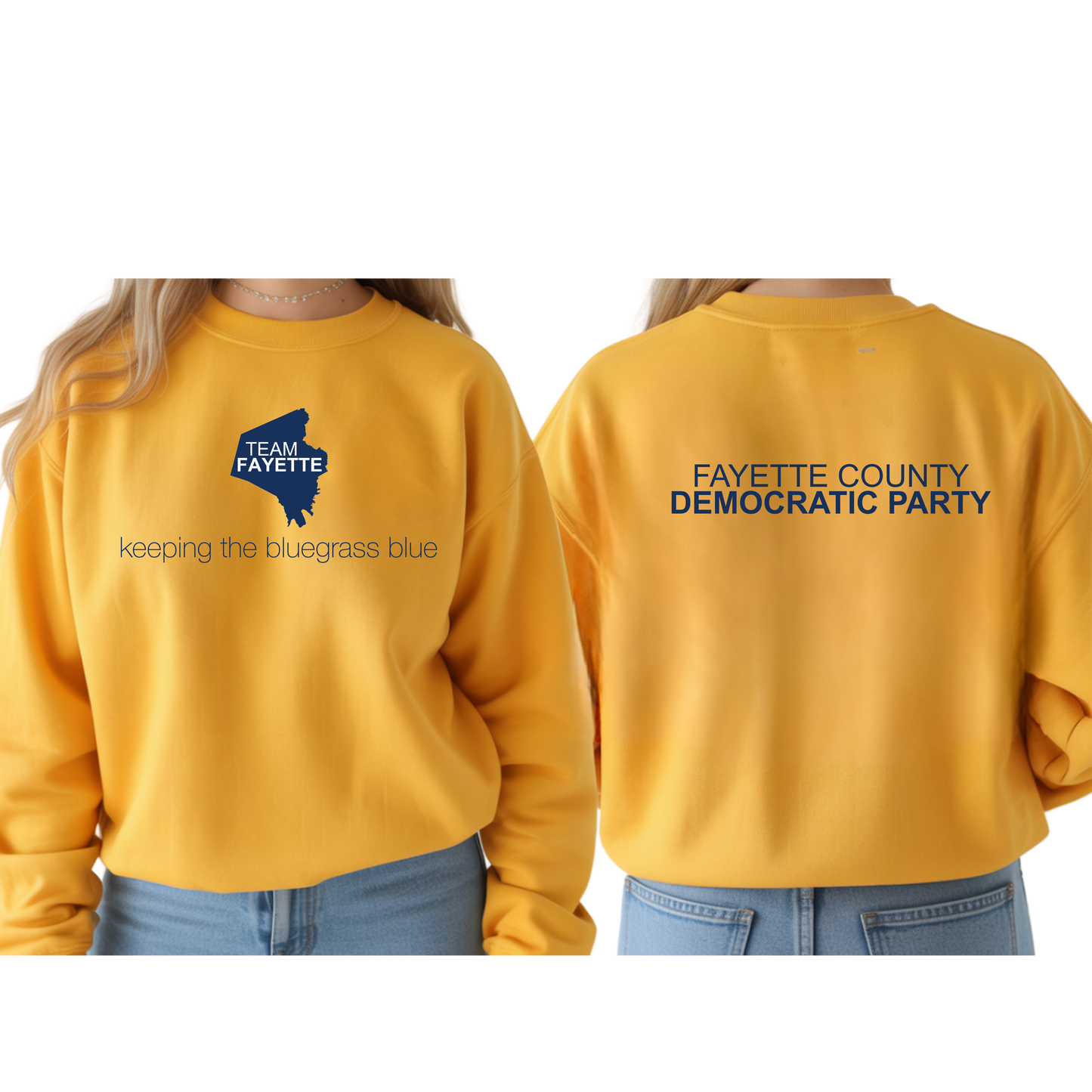 Fayette County Democratic Party Crewneck Sweatshirt