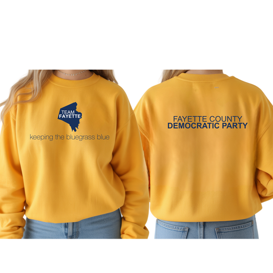 Fayette County Democratic Party Crewneck Sweatshirt