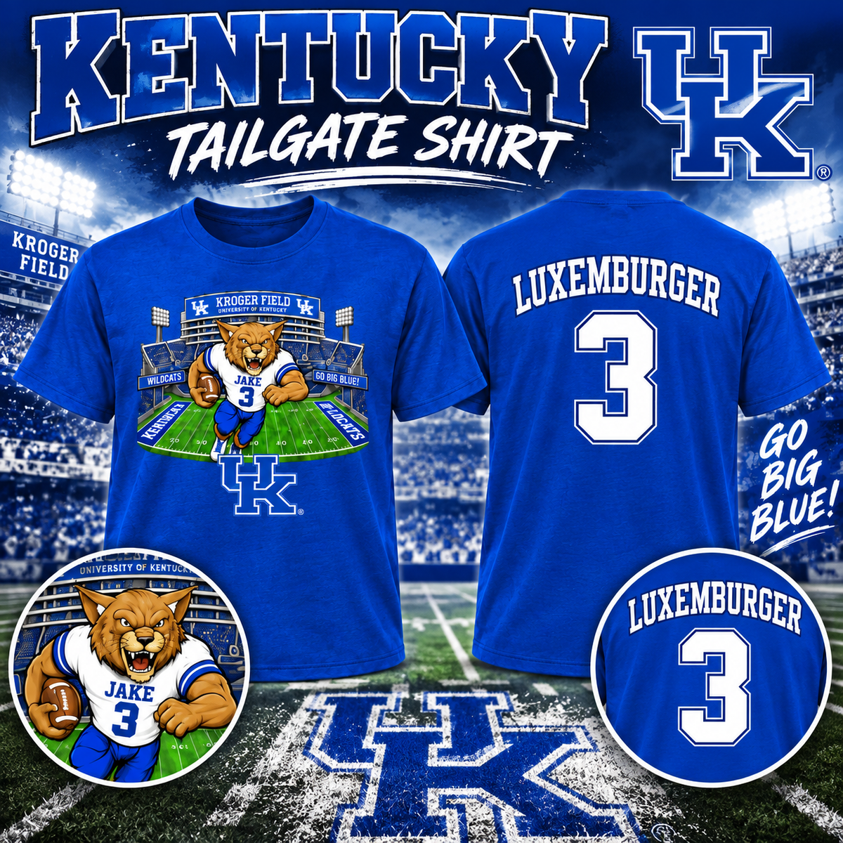 Jake #3 Tailgate Shirt
